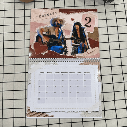 E.lla L 2027 Calendar, Ella Fella Country Music Fan Gift, 2027 Music Lover Decor #208