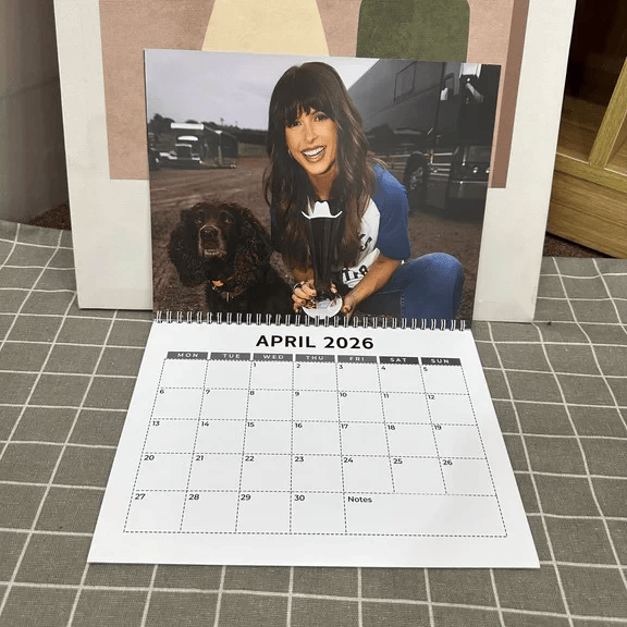 Ella 2027 Calendar, Ella Fella Country Music Fan Gift, 2027 Music Lover Decor #241