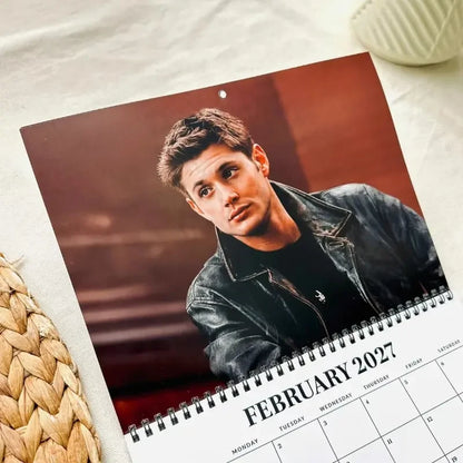 Dean Winchester Supernatural 2027 Calendar, Funny 90s Movie Wall Planner Gifts for Spn Fans #241