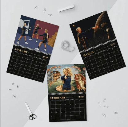 Sophiee C Meme Calendar V4, Funny Viral Character 2026 2027 Calendar, Humor Graphic Calendar, Gift For Fan #241