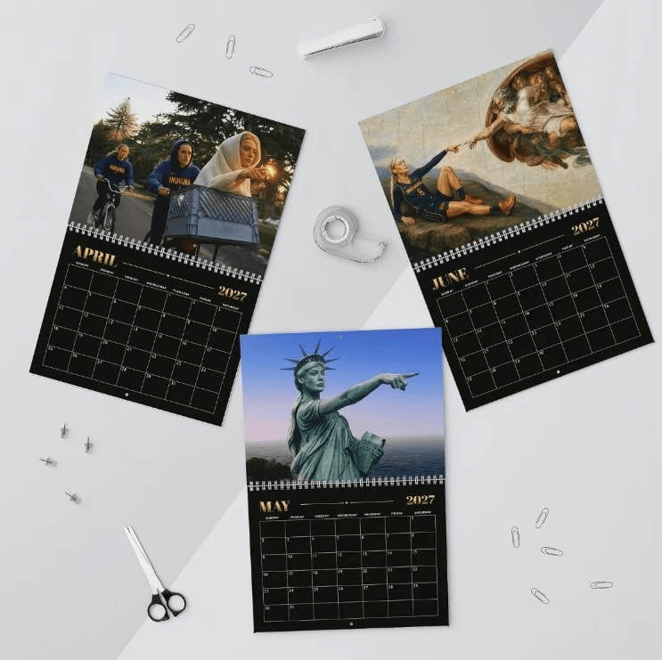 Sophiee C Meme Calendar V4, Funny Viral Character 2026 2027 Calendar, Humor Graphic Calendar, Gift For Fan #241