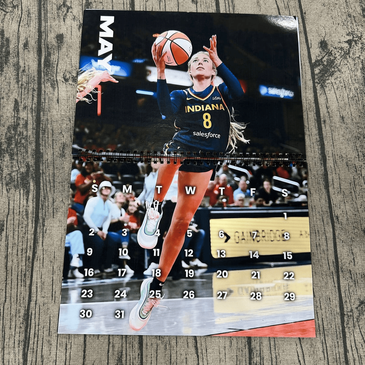 S.C 2027 Calendar V6, Gift for WNBA Fans, Trending Calendar #241