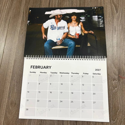 Riley Green & Ella Langley 2027 Calendar, Country Music Wall Calendar, Country Fans Gift & Home Decor #346