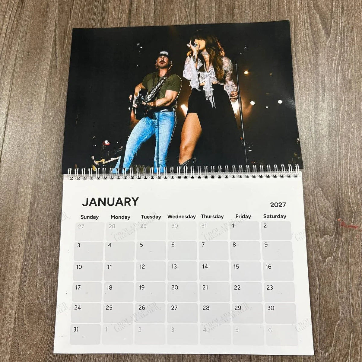 Riley Green & Ella Langley 2027 Calendar, Country Music Wall Calendar, Country Fans Gift & Home Decor #346