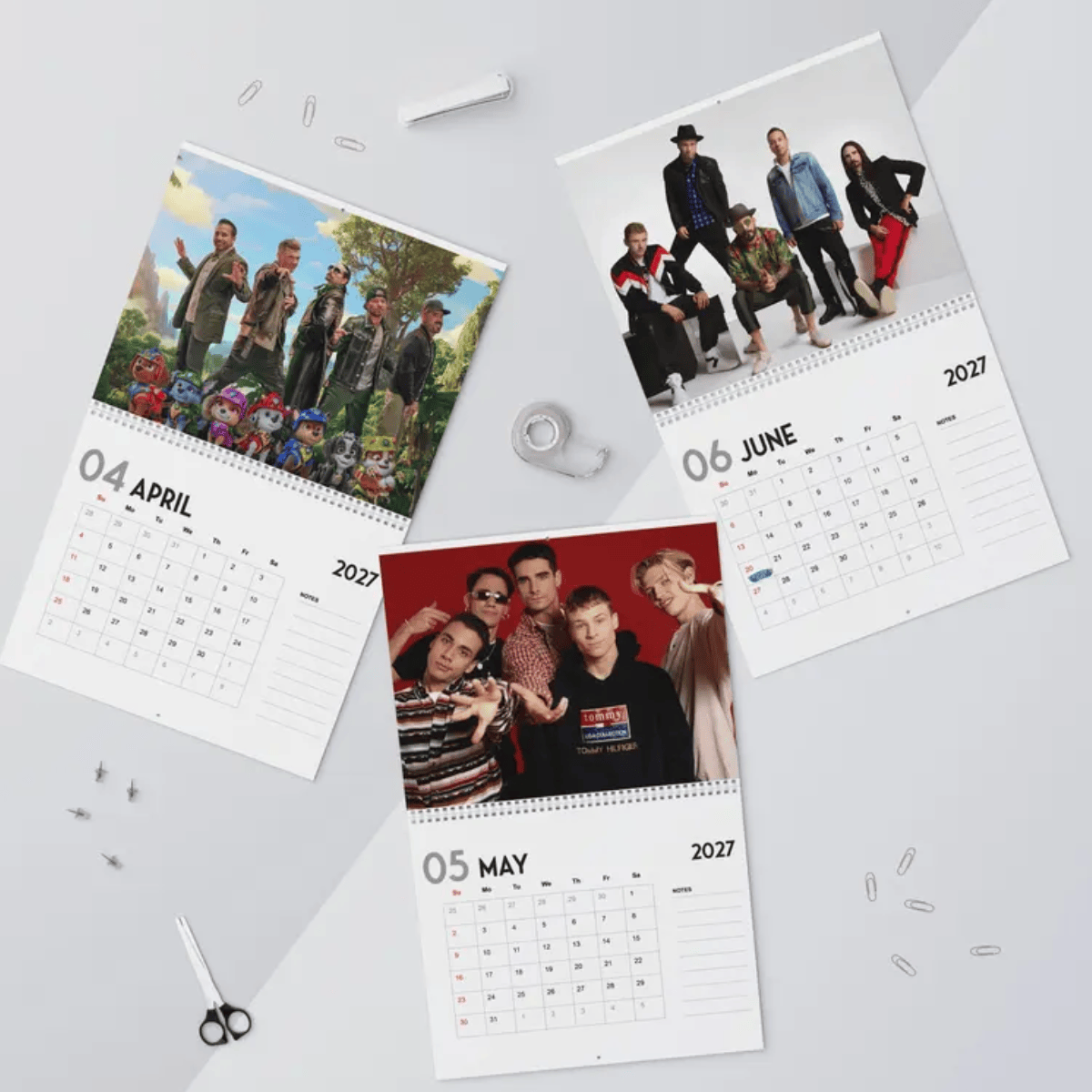 Backstreet Boys 2027 Calendar, Backstreet Boys Millennium Calendar 2027 #354