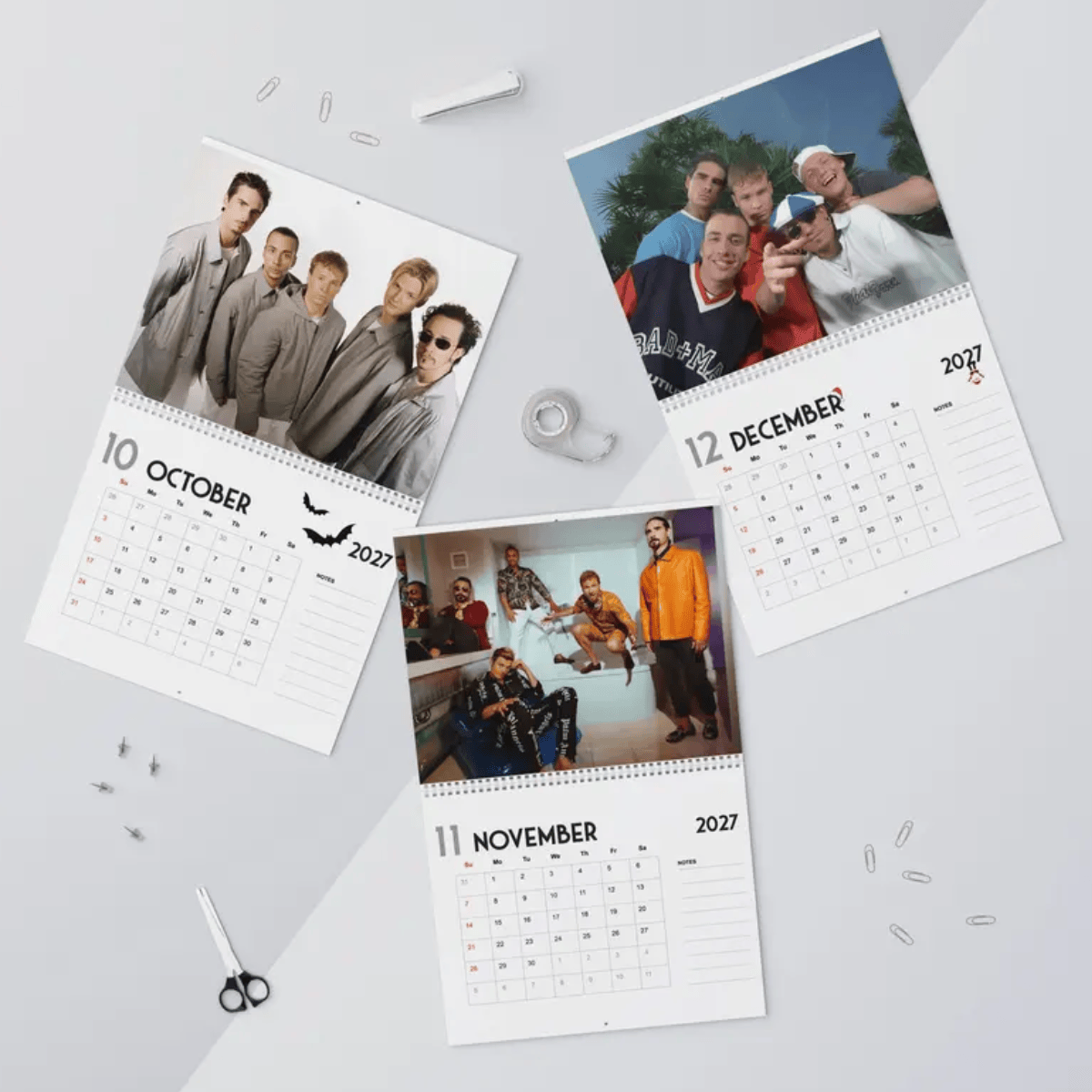 Backstreet Boys 2027 Calendar, Backstreet Boys Millennium Calendar 2027 #354