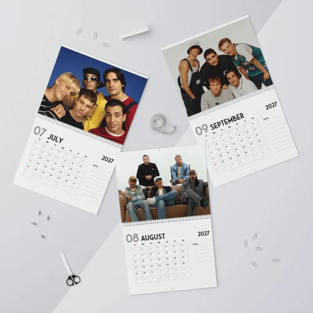 Backstreet Boys 2027 Calendar, Backstreet Boys Millennium Calendar 2027 #354