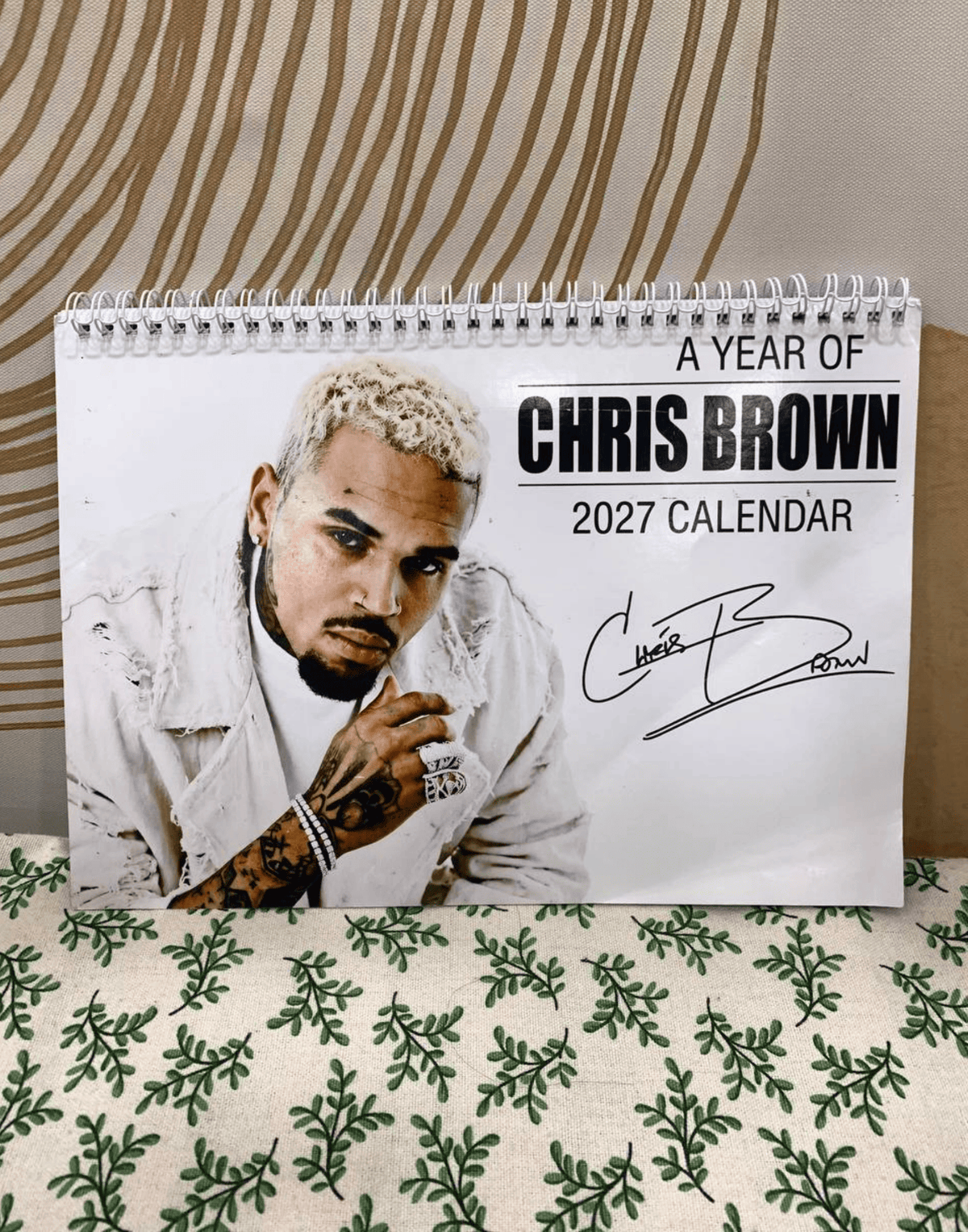 Chris Brown Calendar, RAndB Tour Calendar, #232