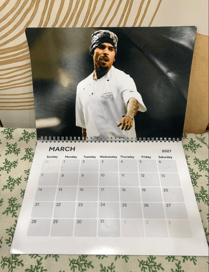 Chris Brown Calendar, RAndB Tour Calendar, #232