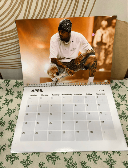 Chris Brown Calendar, RAndB Tour Calendar, #232