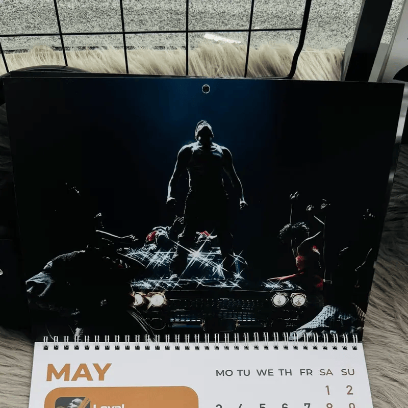 Chris Brown Calendar, Tour Calendar, Legends Pop Music 2027 Wall Calendar #241