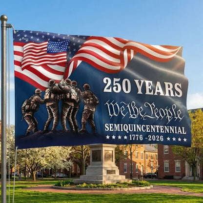 Flagwix American Flag, America 250th Anniversary Patriotic Eagle American Grommet Flag 3-Day Shipping (Copy)