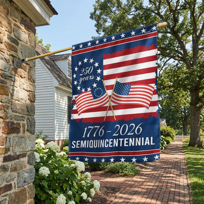 Flagwix American Flag - America 250th Anniversary Semiquincentennial Decorative Flag 3-Day Shipping