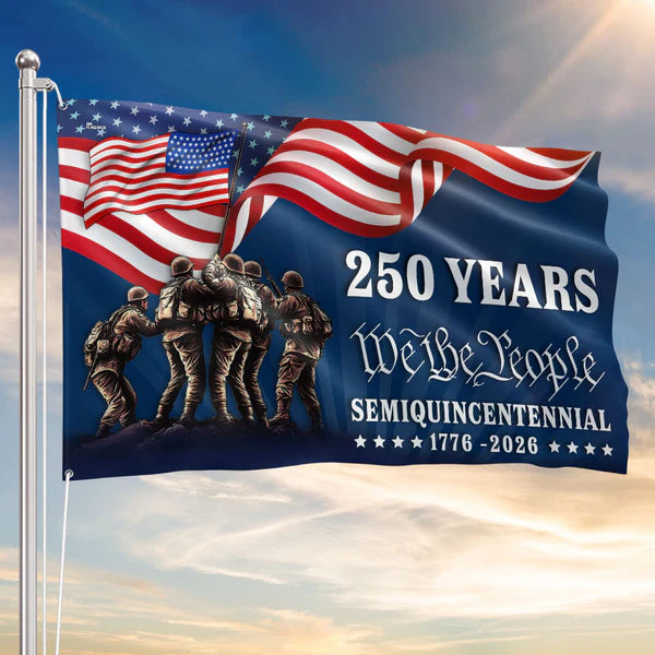 Flagwix American Flag, America 250th Anniversary Patriotic Eagle American Grommet Flag 3-Day Shipping (Copy)