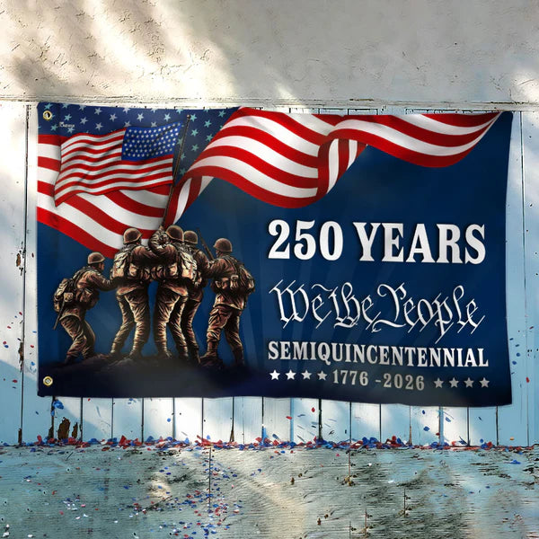 Flagwix American Flag, America 250th Anniversary Patriotic Eagle American Grommet Flag 3-Day Shipping (Copy)