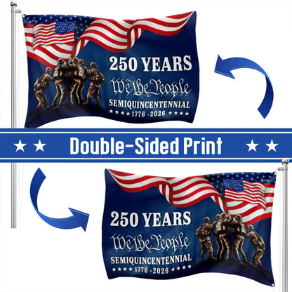 Flagwix American Flag, America 250th Anniversary Patriotic Eagle American Grommet Flag 3-Day Shipping (Copy)