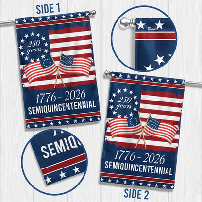 Flagwix American Flag - America 250th Anniversary Semiquincentennial Decorative Flag 3-Day Shipping
