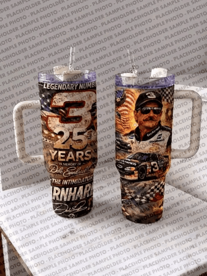 Dale Earnhardt 03 Tumbler Cup 20oz 40oz qa