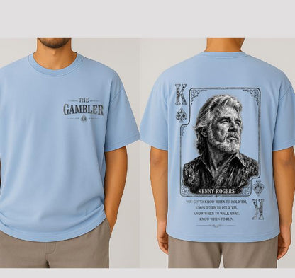 The Gambler Vintage Kenny Rogers Tee, Country Pop Music Sweashirt #180